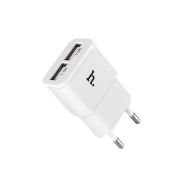 UH202 Kućni punjač-adapter 2xUSB 2,1A beli