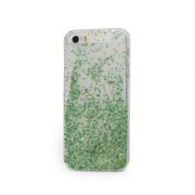 Futrola silikon Leaves ombre za iPhone 5/5S/SE, zelena