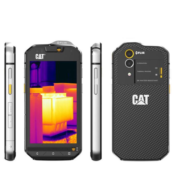 Mobilni telefon CAT S60, dual sim, crni