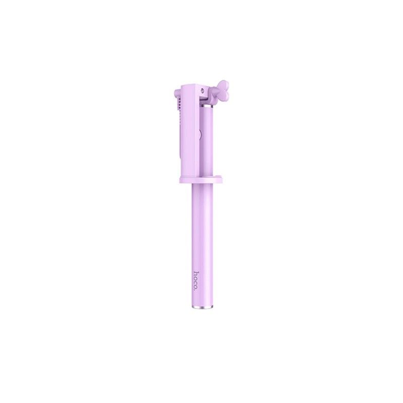 Selfie štap K5 Neoteric 3.5mm wired, purple