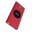 J37 Wisdom wireless bežična eksterna baterija 10000mAh crvena