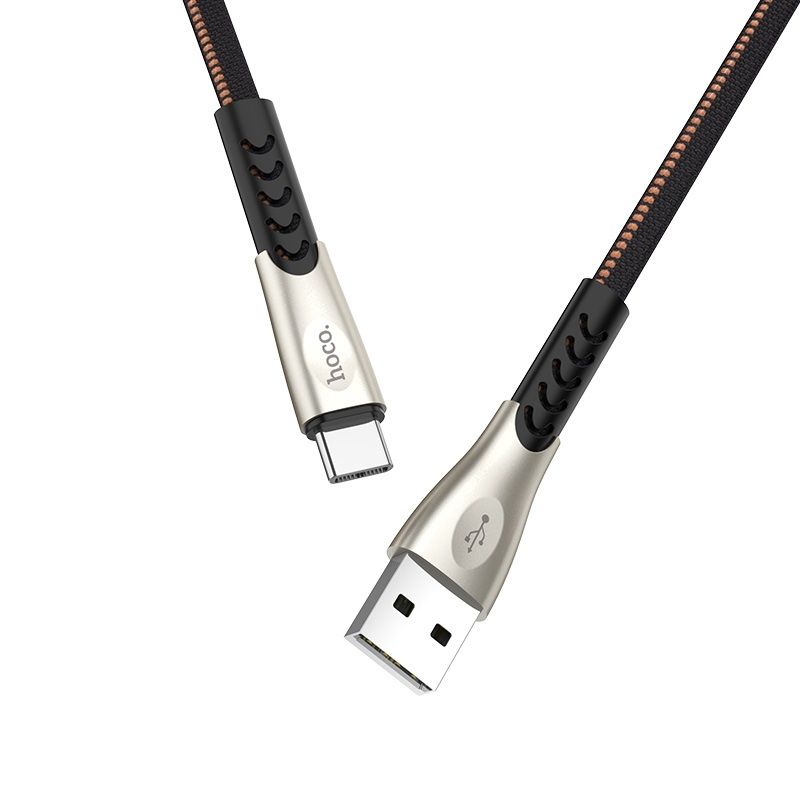 Hoco U48 Superior speed type-c USB kabl crni