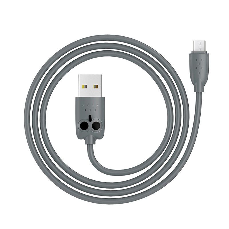 Hoco kikibelief KX1 micro USB kabl sivi