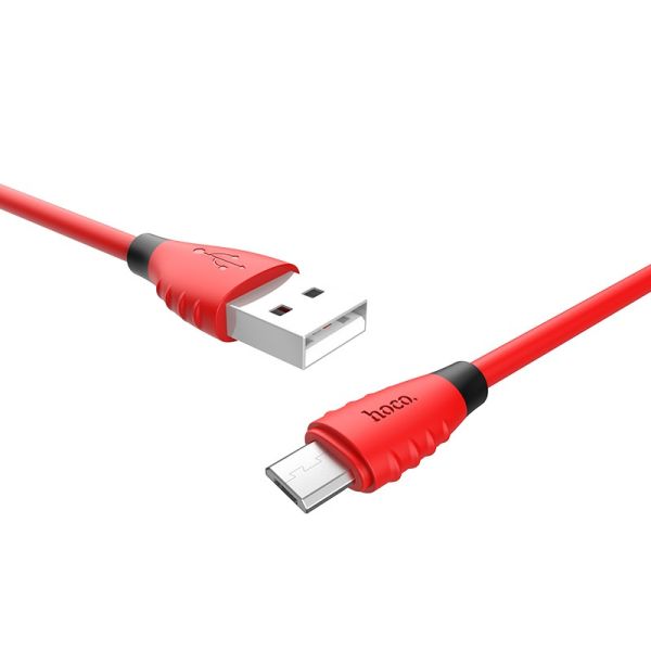 Hoco X27 Excellent charge micro USB kabl crveni