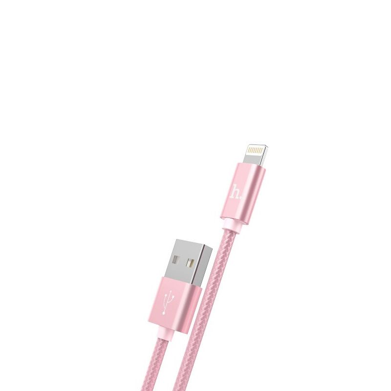 Hoco X2 Rapid charging lighting USB kabl pink