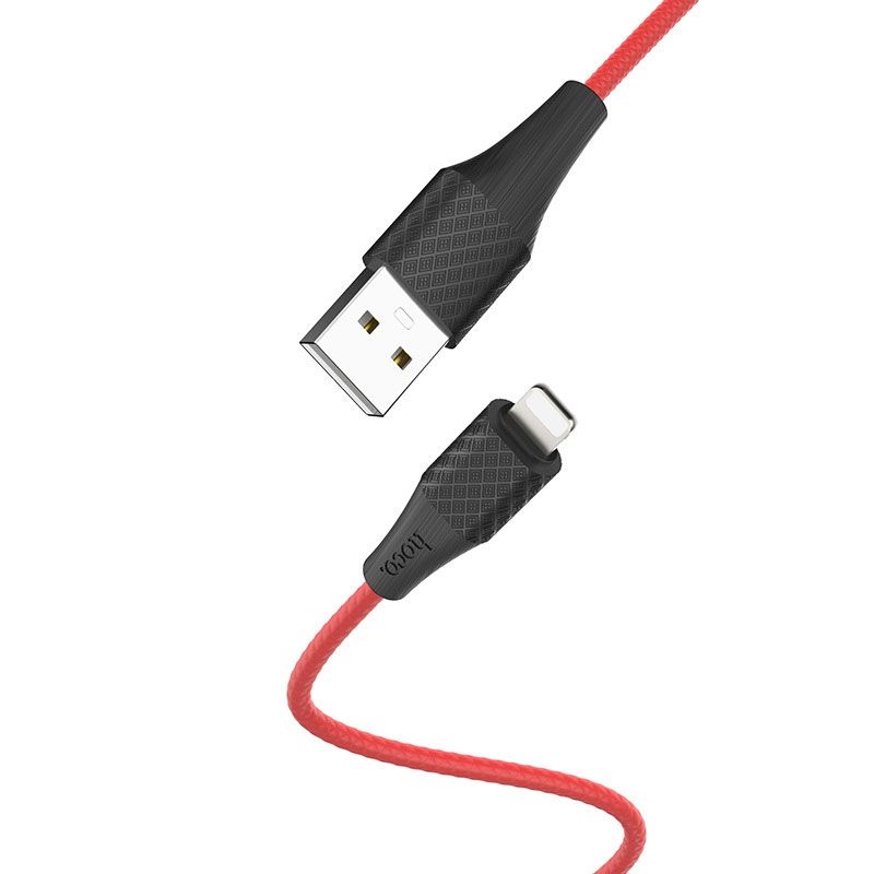 Hoco X32 Excellent charging lighting USB kabl crveni