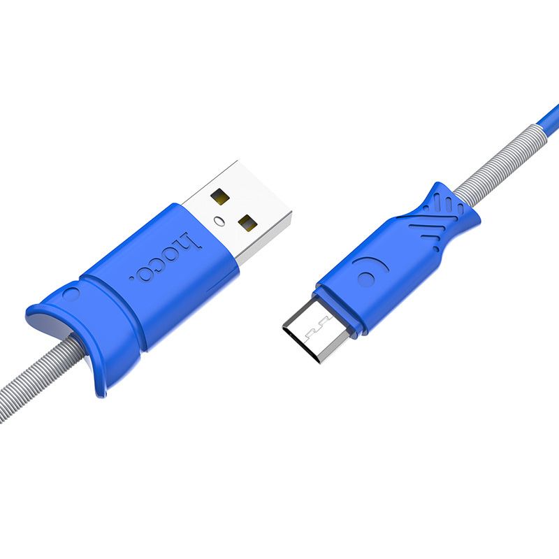 Hoco X24 Pisces micro USB kabl plavi