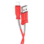 Hoco X24 Pisces lighting USB kabl crveni