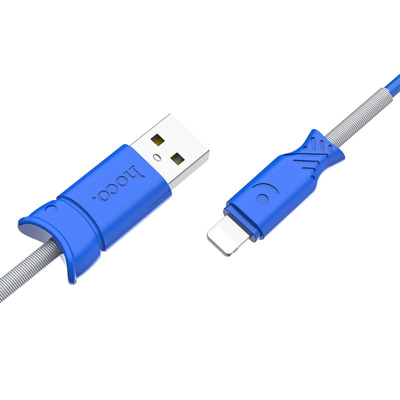 Hoco X24 Pisces lighting USB kabl plavi