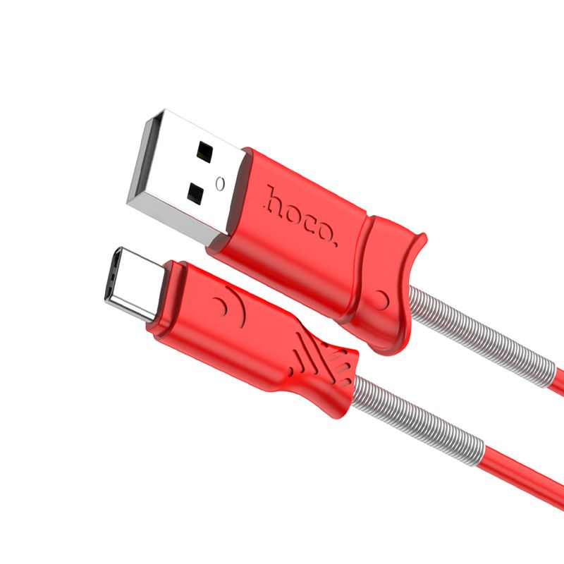 Hoco X24 Pisces type-c USB kabl crveni