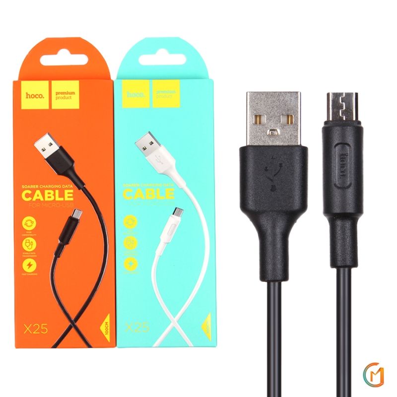 HOCO X25 Soarer Charging Data Cable For Micro