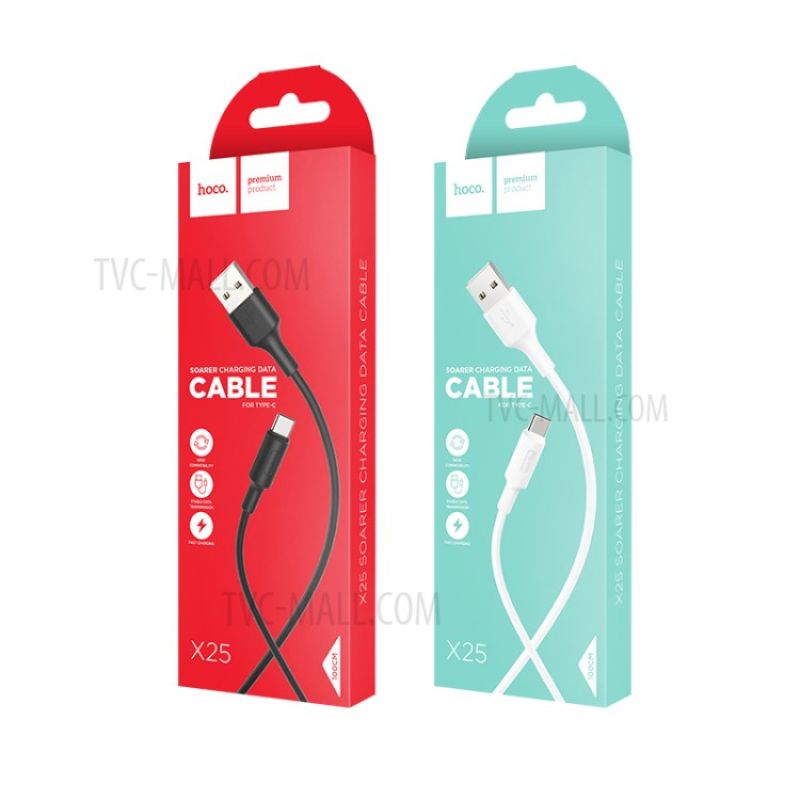 HOCO X25 Soarer Charging Data Cable For Type-C