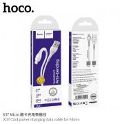 HOCO X37 Cool power charging data cable for Micro