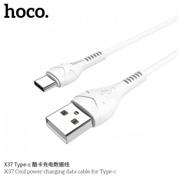 HOCO X37 Cool power charging data cable for Type-C