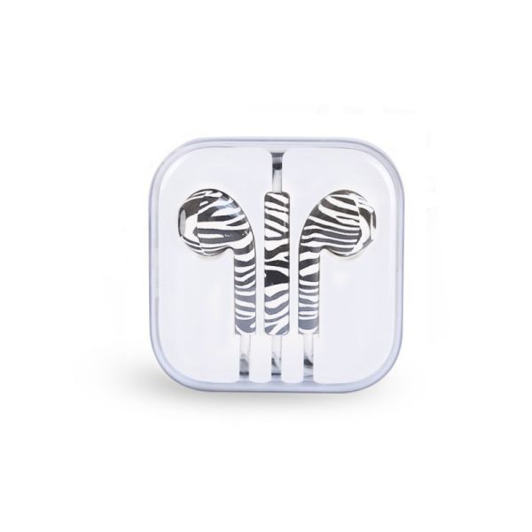 Slušalice za iPhone 3.5mm zebra