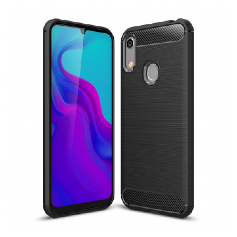 SILICONE DEFENDER HUAWEI Y6 (2019)/HONOR 8A CRNI