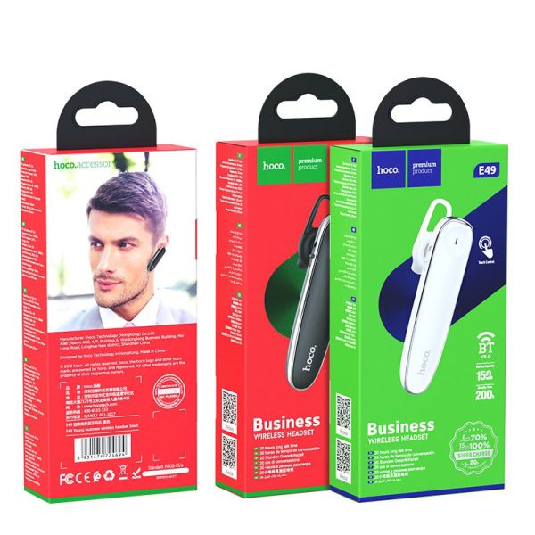 HOCO Wireless headset “E49 Young” earphone with mic