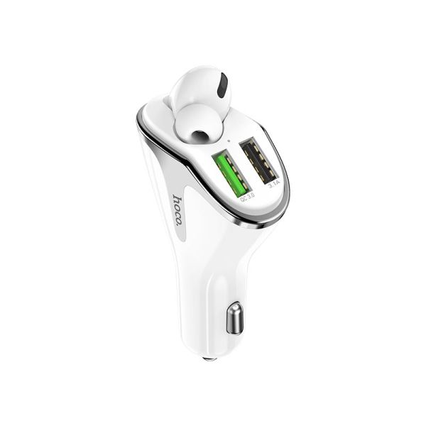 HOCO Car charger “E47 Pro Traveller” with wireless headset