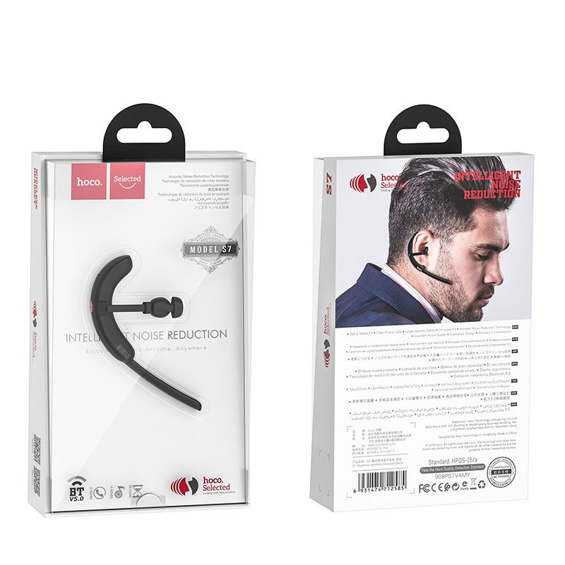 HOCO Wireless headset “S7 Delight” earphone with mic