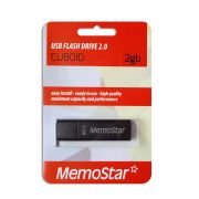 Usb Flash disk Memostar Cuboid 2Gb, crni