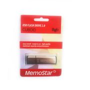 Usb Flash disk Memostar Cuboid 8GB, srebrni