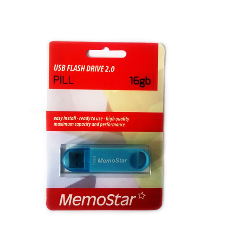 Usb Flash disk Memostar Pill 16GB, plavi
