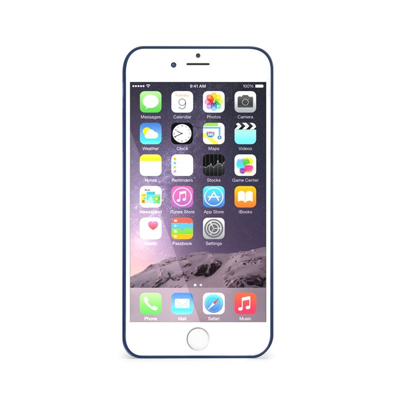 Futrola silikon mat iPhone 6 Plus/6s Plus, plavi