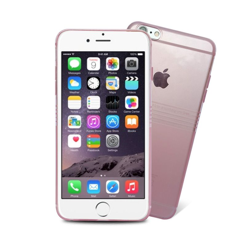 Hoco Futrola Frosted horizontal Tpu case za iPhone 6 Plus/6s Plus, pink