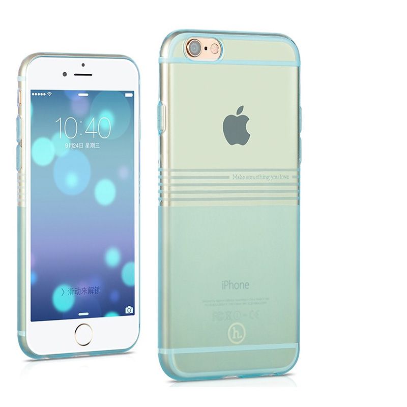 Hoco Futrola Frosted horizontal Tpu case za iPhone 6 Plus/6s Plus, plava