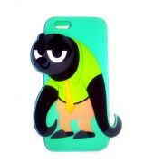 Futrola Gumena za iPhone 6/6s panda, mint zelena