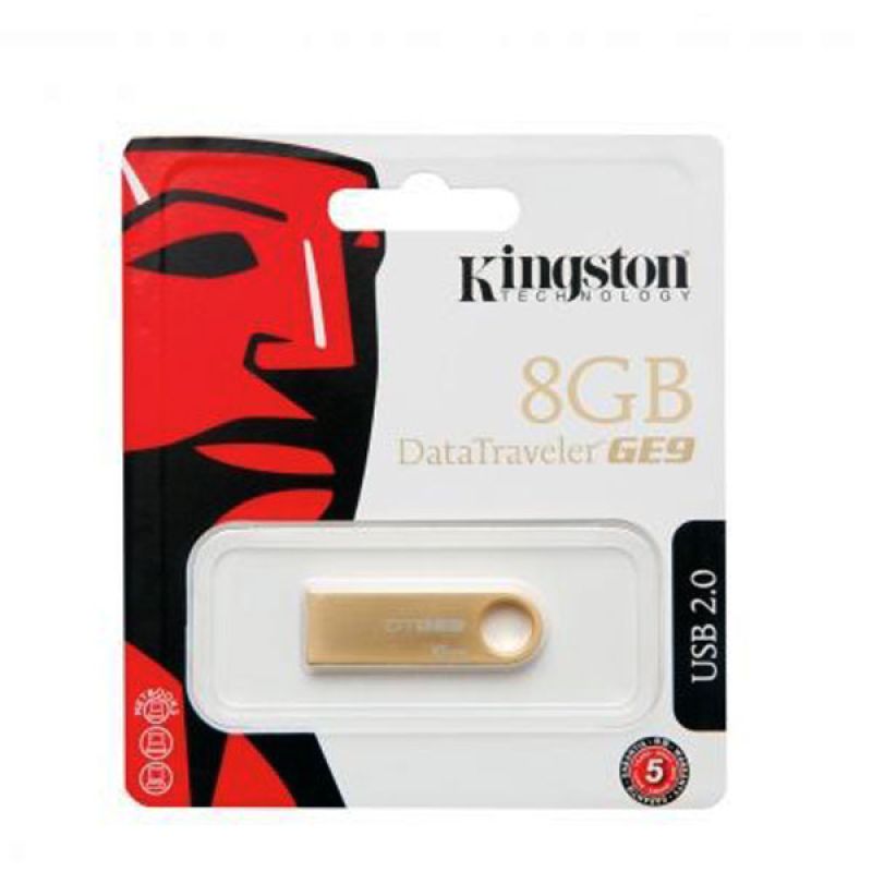 Usb Flash disk Kingston Data Traveler GE9 8GB metalni, zlatni