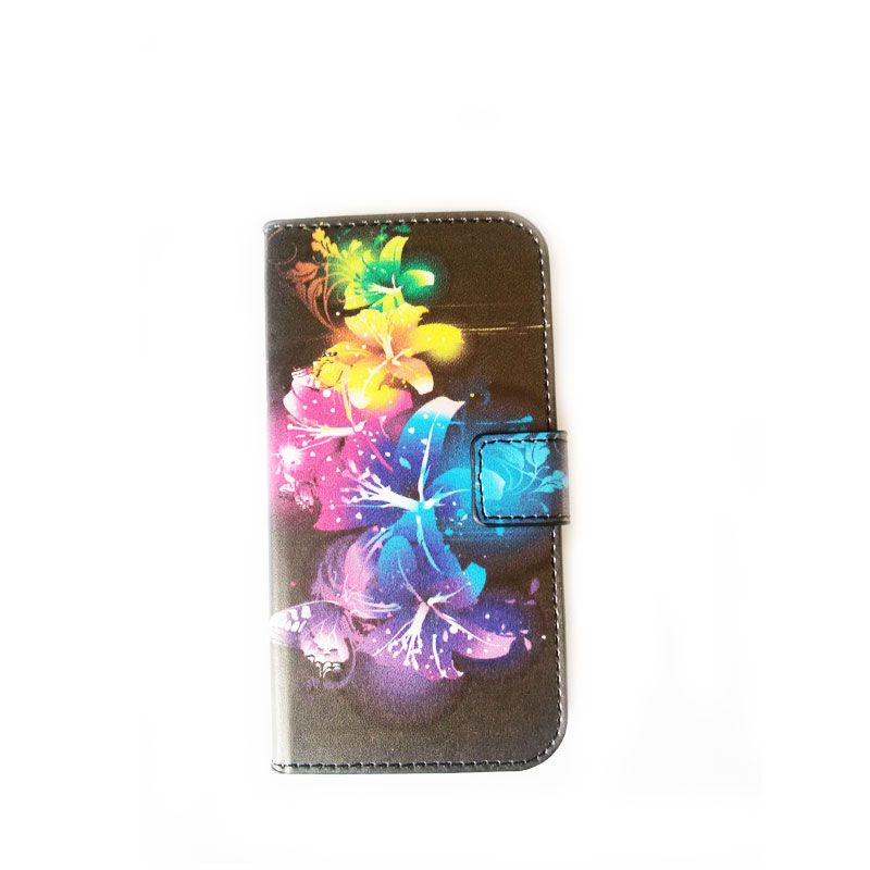 Futrola na preklop za Samsung i9500 S4, cvetna