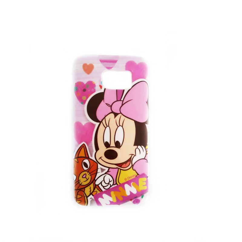 Futrola silikon Print za Samsung G925 S6 edge Minnie Mouse, pink