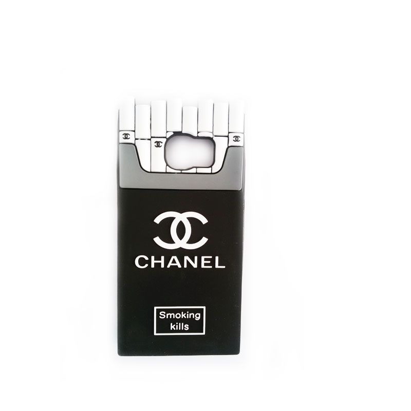 Futrola Gumena za Samsung G920 S6 Chanel Cigarete, crna
