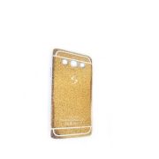 Futrola silikon Glitter logo za Samsung A300 A3, zlatna