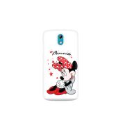 Futrola silikon Print za HTC Desire 526 Minnie Mouse, bela