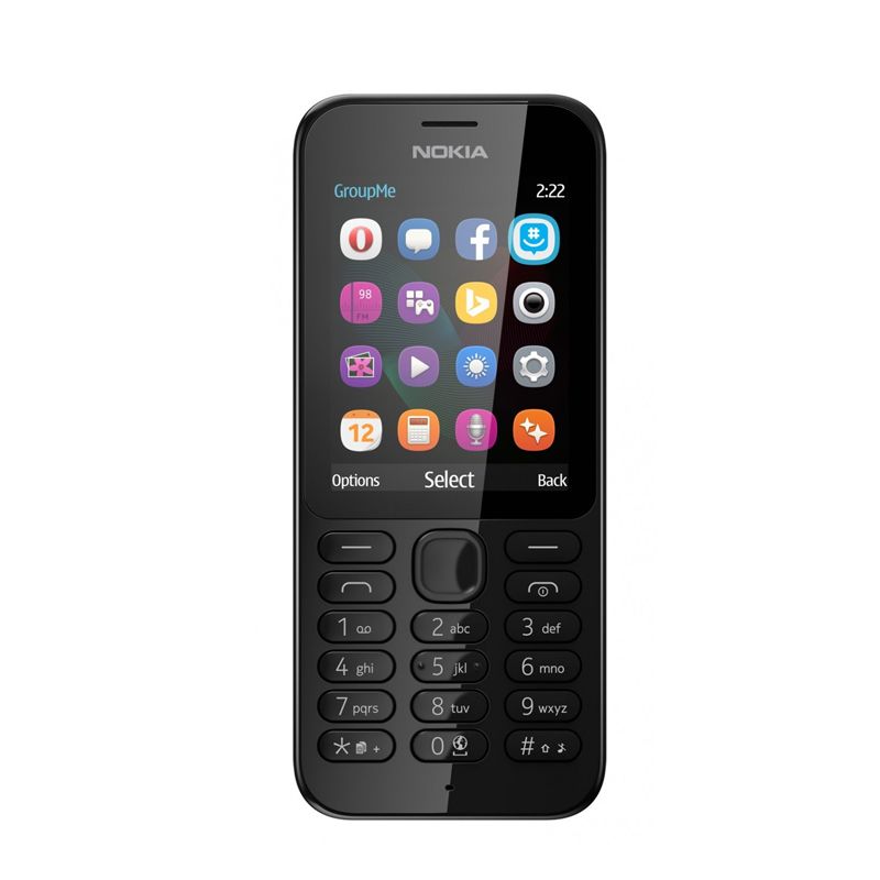Mobilni telefon Nokia 222 DS, crni