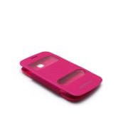 Futrola na preklop sa prozorima za Samsung S7560/S7562 Trend, pink