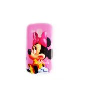 Futrola silikon Print za Samsung S7560/S7562 Trend Minnie Mouse, pink