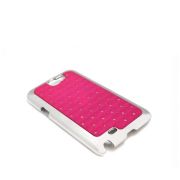 Futrola Cirkon plastika za Samsung N7100 Note 2, pink