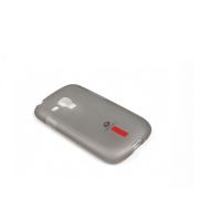 Futrola silikon Teracell za Samsung i8190 S3 mini, siva